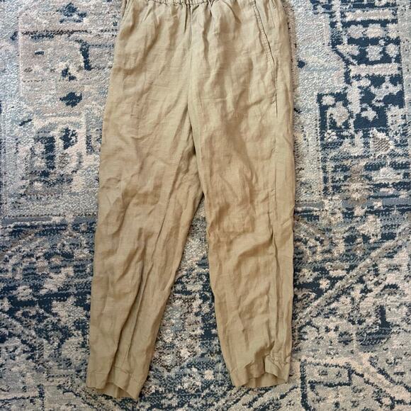 Lauren Ralph Lauren Womens Alpasia Linen Utility Jumpsuit - Picture 3 of 8